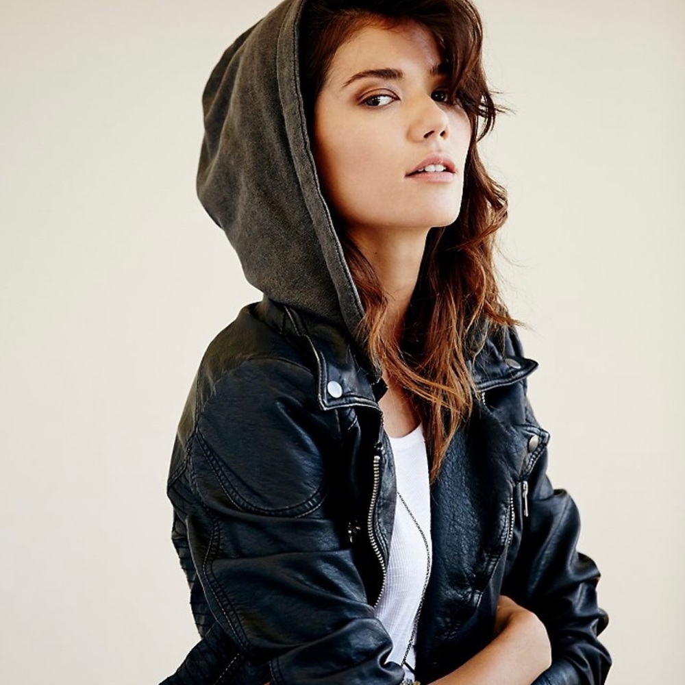 Free People Women's Used but excellent condition biker jacket
